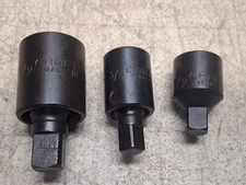 Craftsman USA Universal Joint Impact Adapters  1/2" Dr & 3/8" & Drive Adapter