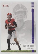 2025 SAGE High Series Purple Carson Beck #132 19gz