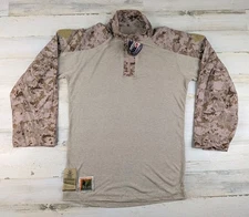 NEW USMC Issue Shirt Mens Medium Regular Desert Marpat FR Combat Ensemble