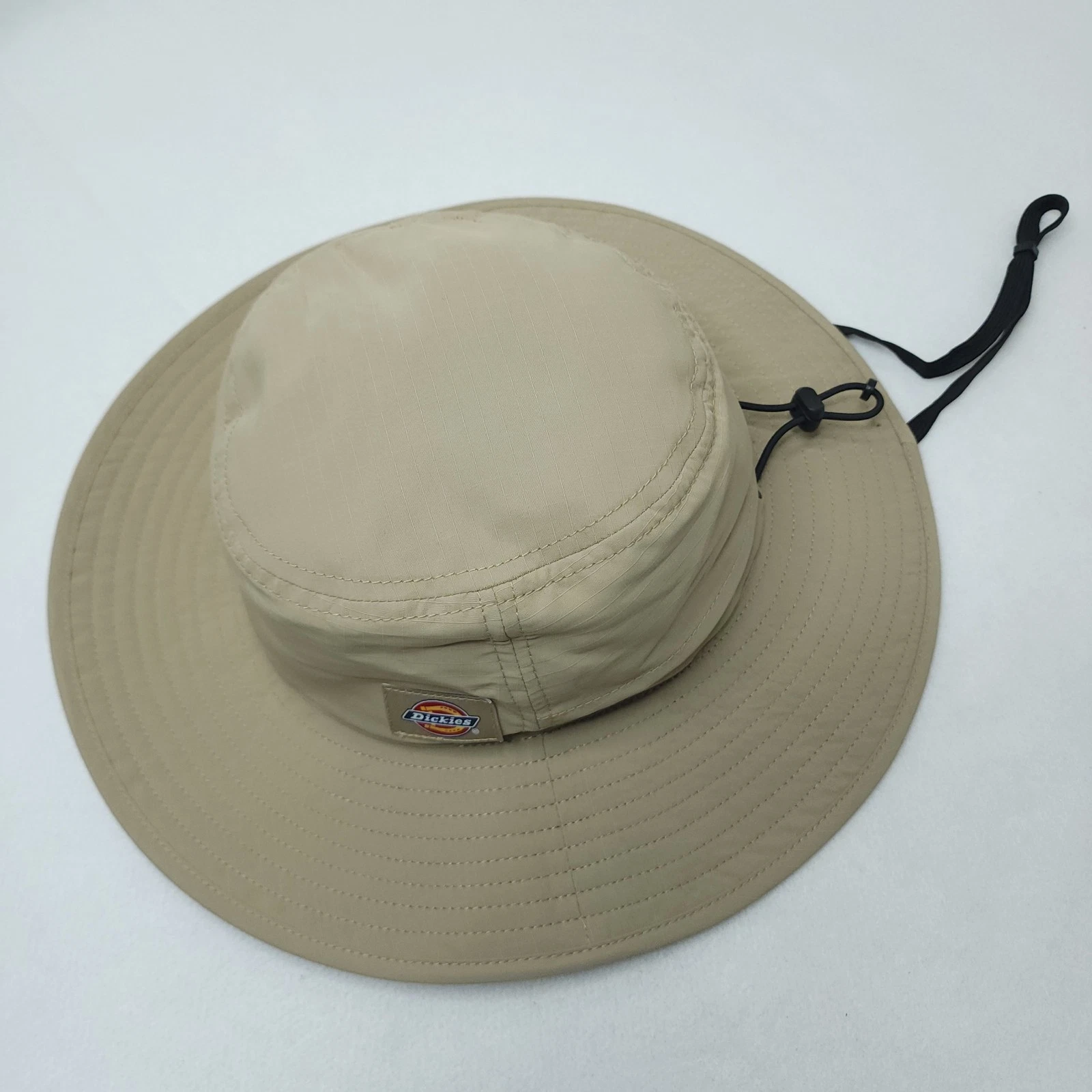Dickies Boonie Sun Hat Adult O/S Ripstop Khaki Beige Fishing Hiking Outdoor NWOT