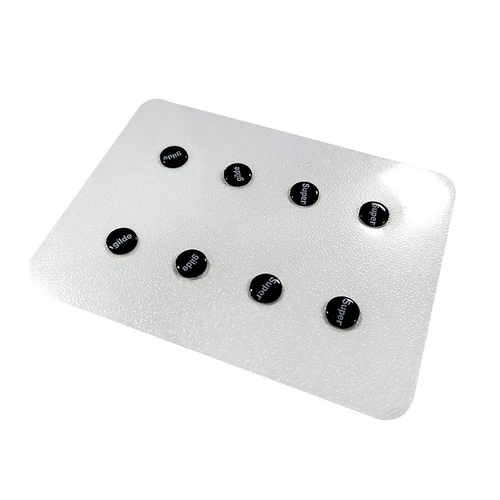 1 Piece Glass Mouse Skates Feet Pads Universal Small Round Dots Sticker DIY7039