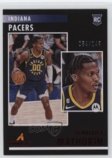 2022-23 Panini Chronicles Pinnacle Red 54/149 Bennedict Mathurin #94 12z3
