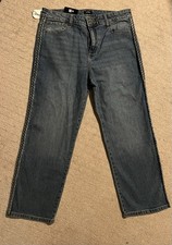 Express Women's Straight Leg Ankle Jeans Size 10 Medium Wash NEW NWT
