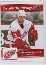 2025-26 Upper Deck Detroit Red Wings Centennial Mathieu Dandenault #40 1oi7