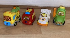 Vtech Toot Toot Car Vehicle Bundle x4 Lights Sound Fire Engine Tow Truck Tractor