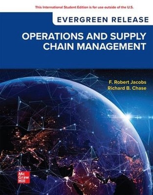 Operations and Supply Chain Management: 2026 Release ISE by F. Robert Jacobs Pap