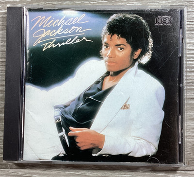 Michael Jackson Thriller CD 1982 Epic Pop R&B Classic Early Release EK 38112