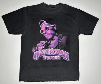Game Changer x Eric Bellinger The Obsession Tour T-Shirt Usher Chris Brown L