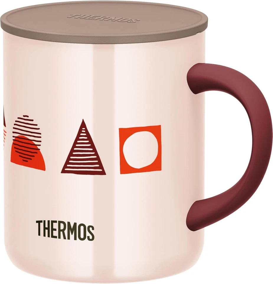 Taza de bebida fría caliente aislamiento al vacío THERMOS con mango 350 ml JDG-352LTD NUEVA Foto 4 de 4