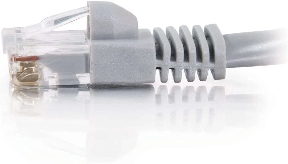 C2G 83144 3M Grey Cat5e Ethernet RJ45 High Speed Network Cable, LAN Lead Cat5e U - Image 2 of 4