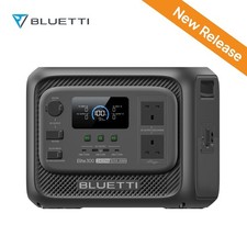 BLUETTI Elite 300 Portable Power Station 2400W 3014.4Wh Solar Generator RV Trip