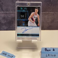 [OBO/MSG]  2017-2018 Panini Noir Zach Collins 2/5 Autograph Portl  And Trail Bla