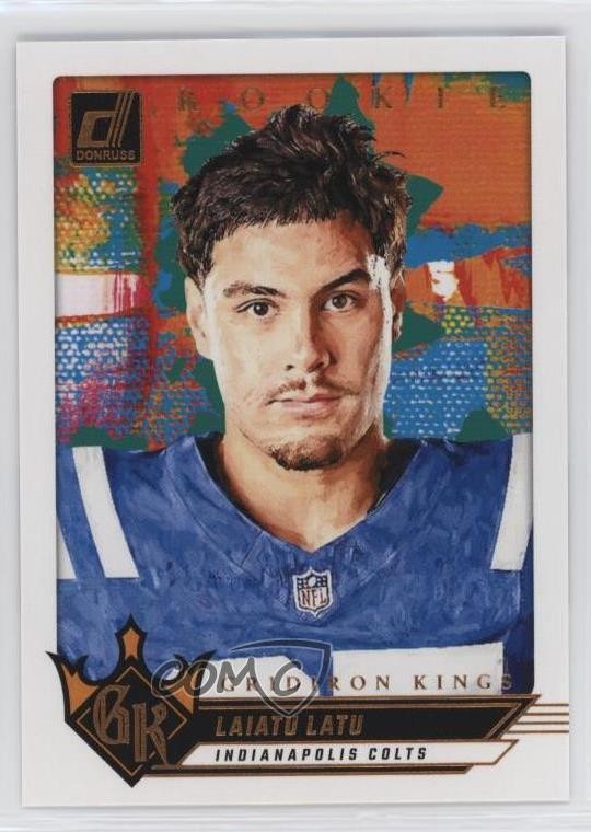 2024 Panini Donruss Rookie Gridiron Kings Laiatu Latu #2 RC 18ye
