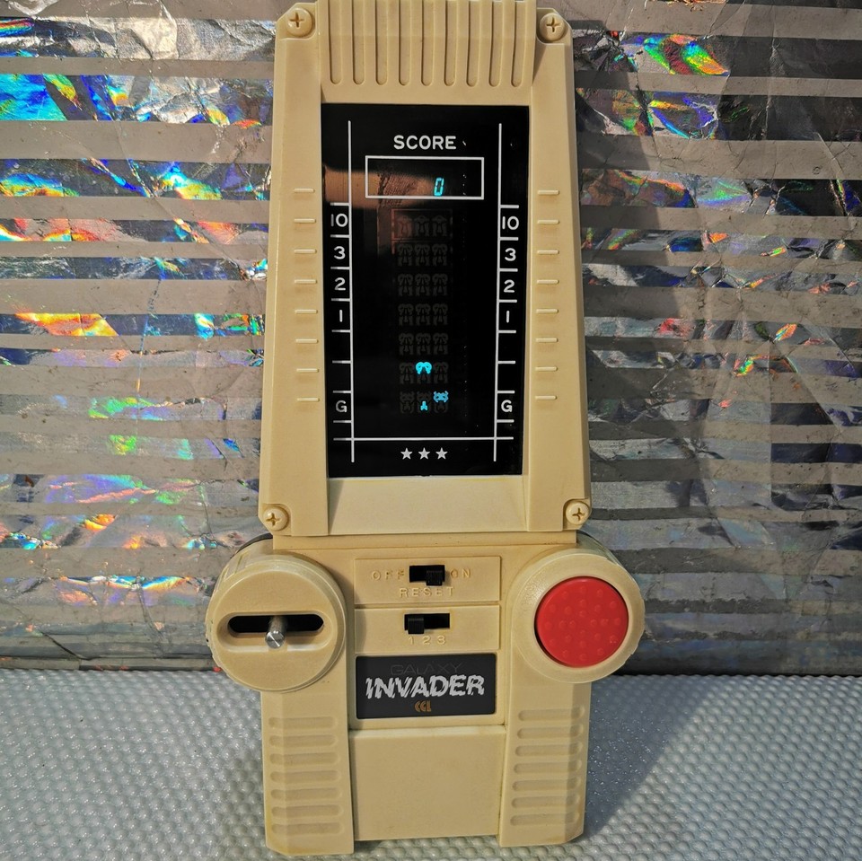 1980's Galaxy Invader Computer Game CGL Colour Galaxian Space Invaders ...