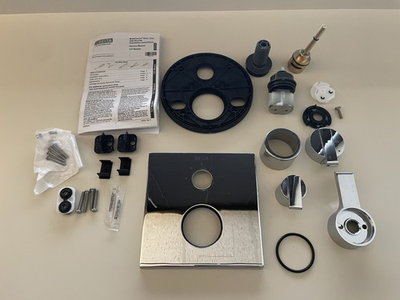 #ad Delta T27867 Ara 17 Series Pressure Balanced Valve Trim With 3 Setting ￼Chrome $240.00