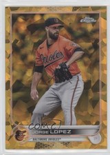 2022 Topps Chrome Sapphire Edition Gold 49/50 Jorge Lopez #552 xx1