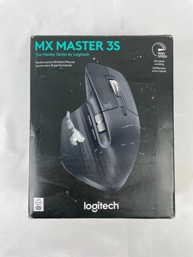 Logitech MX Master 3S Wireless Mouse - Black