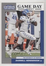 2019 Panini Contenders Draft Picks Game Day Ticket Darrell Henderson #26 0x1