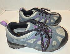 Nautilus Womens 6.5 M Athletic Safety Toe Slip Resistant Work Shoe Purple N1754