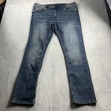 The Perfect Jean NYC Men's Jeans 38x34 Slim Fit Stretch Dark Wash