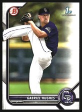 2022 Bowman Draft #BD-151 Gabriel Hughes
