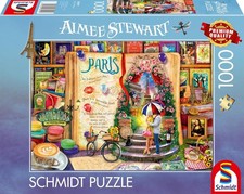 NEW SEALED Schmidt 58599 Aimee Stewart: Memories of Paris 1000 Pc Jigsaw Puzzle