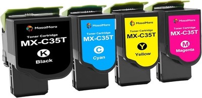 High Capacity MX-C35T MX-C35TB MX-C35TC MX-C35TY MX-C35TM Toner Cartridge for Sh