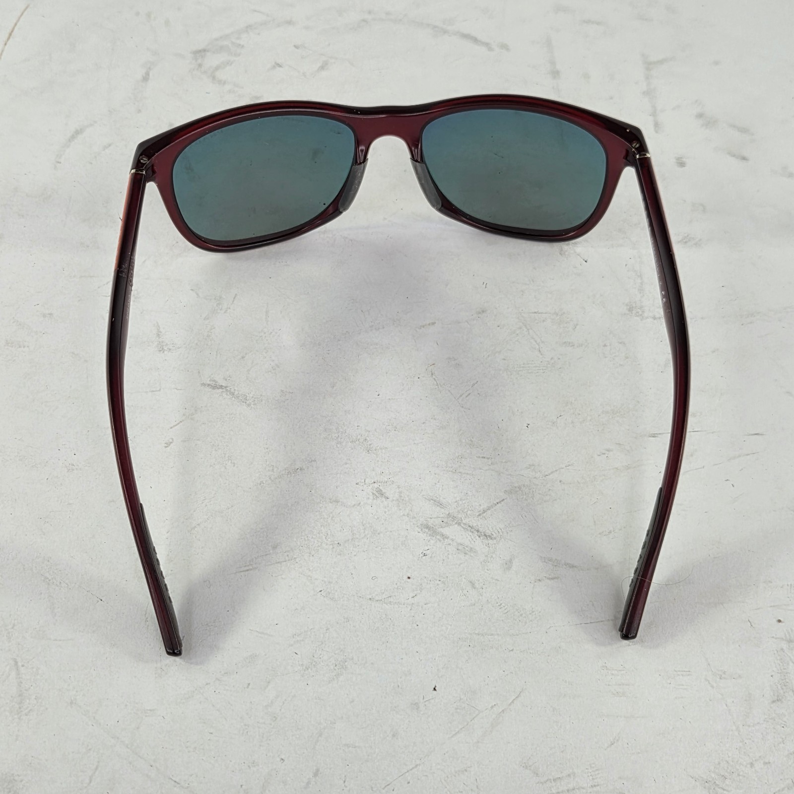Prada Linea Rossa PS03O Square Sunglasses MAZ-6Y1 Burgandy Frame Mirror Lenses  thumbnail 6