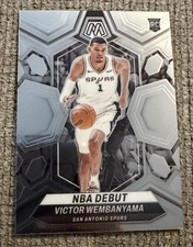 2023-24 Panini Mosaic - NBA Debut Victor Wembanyama #257 (RC)