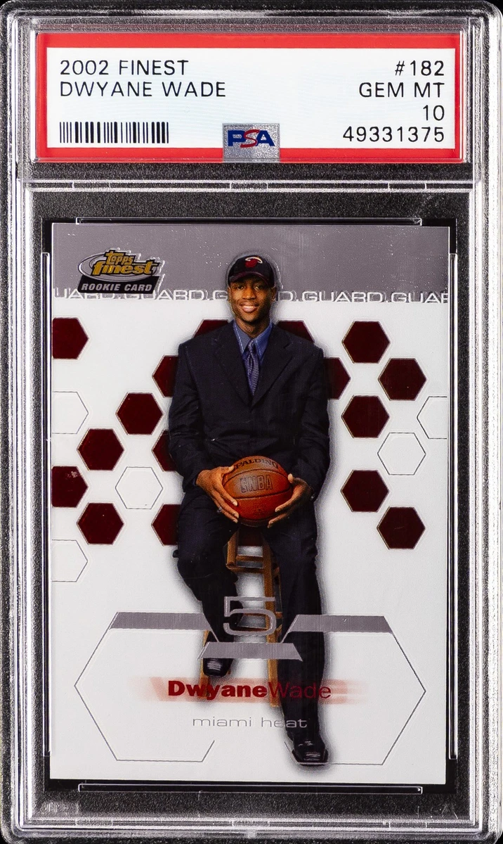 Dwyane Wade Basketball Sports Trading Cards & Accessories Rookie