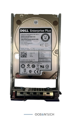 68V42 Dell Compellent 1.2TB 10K SAS 2.5" 6Gb/s HDD w/tray ST1200MM0007 068V42