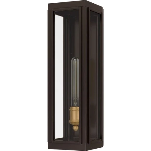 Western Bronze One Light Outdoor Lantern from the Avon Collection - Picture 2 of 5