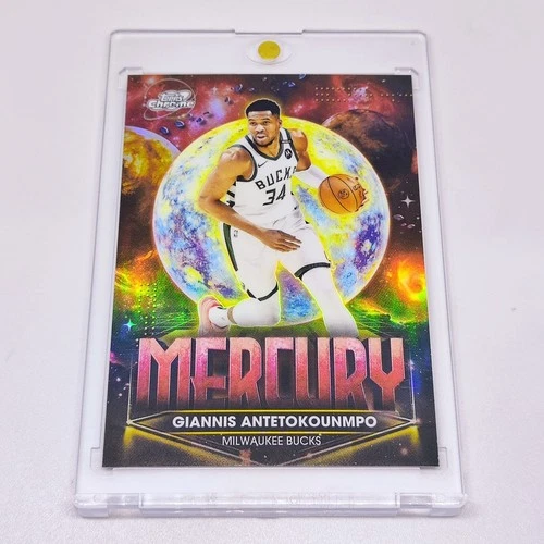 2025 Topps Cosmic Chrome Planetary Pursuit Mercury GIANNIS ANTETOKOUNMPO!!