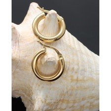 ORECCHINI CERCHI IN ORO 750/1000 18 kt