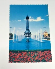 Postcard Kings Island Eiffel Tower Cincinnati Ohio X113096 FREE USA Shipping