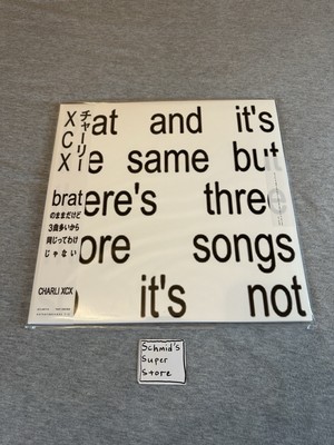 Charli XCX Brat And It's The Same But There BIGLOVE JAPAN OBI VINYL RARE LE 250