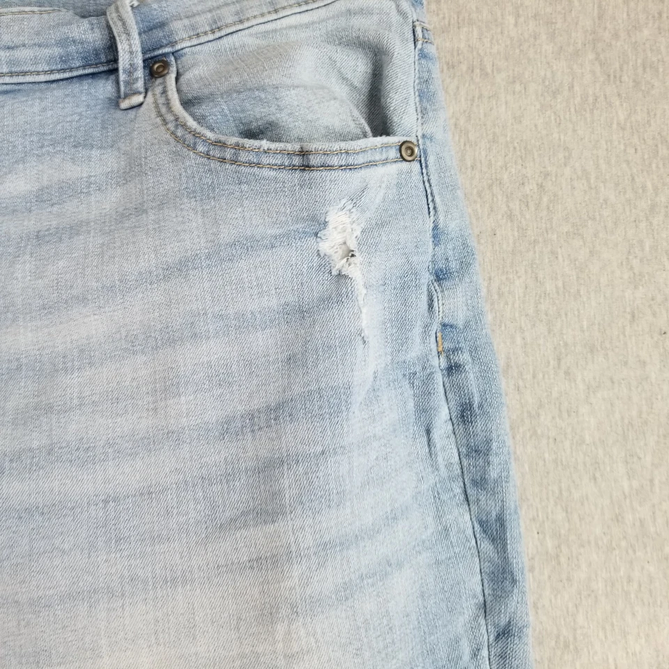 Sonoma Jeans Womens Sz 18 Boyfriend Light Wash Stretch Mat. Normcore Cute Trendy - Image 3 of 4