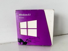 Microsoft Windows 8.1 Full Version 64 Bit & 32 Bit Complete Box Set w/ Key (31)