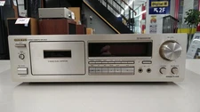 ONKYO INTEGRA K-525 3-Head Stereo Cassette Deck Auto Bias/Monitor Used