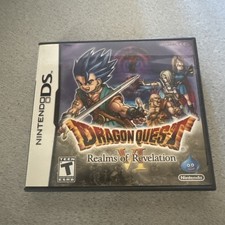 Dragon Quest VI: Realms of Revelation (Nintendo DS, 2011) With Manual!
