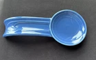 Post 86 Fiesta Retired Lapis Blue Spoon Rest 2nds Very Good Used Condition