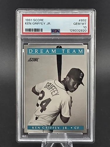 1991 Score #892 Ken Griffey Jr Dream Team PSA 10 GEM MINT Card