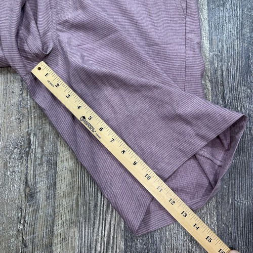Travis Mathew Save The Day Shorts Men's Size 34 Pink Performance 11" Inseam - Picture 14 of 14
