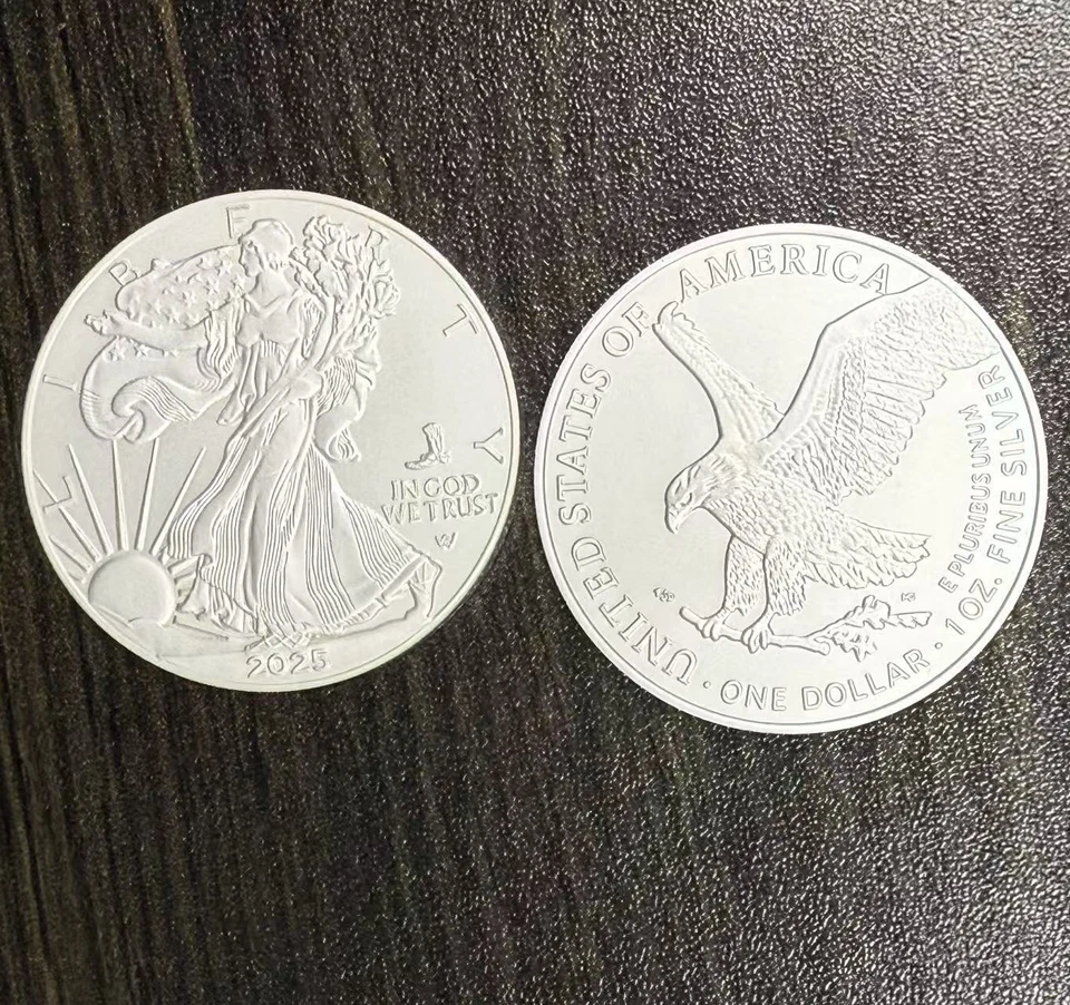Silver 2025 American Eagle 1 oz. Fine Silver .999 US Mint Silver Eagles 1oz Coin - Image 3 of 4