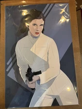 SNOW PRINCESS CRAIG DRAKE 24"x36" #/285 Screenprint