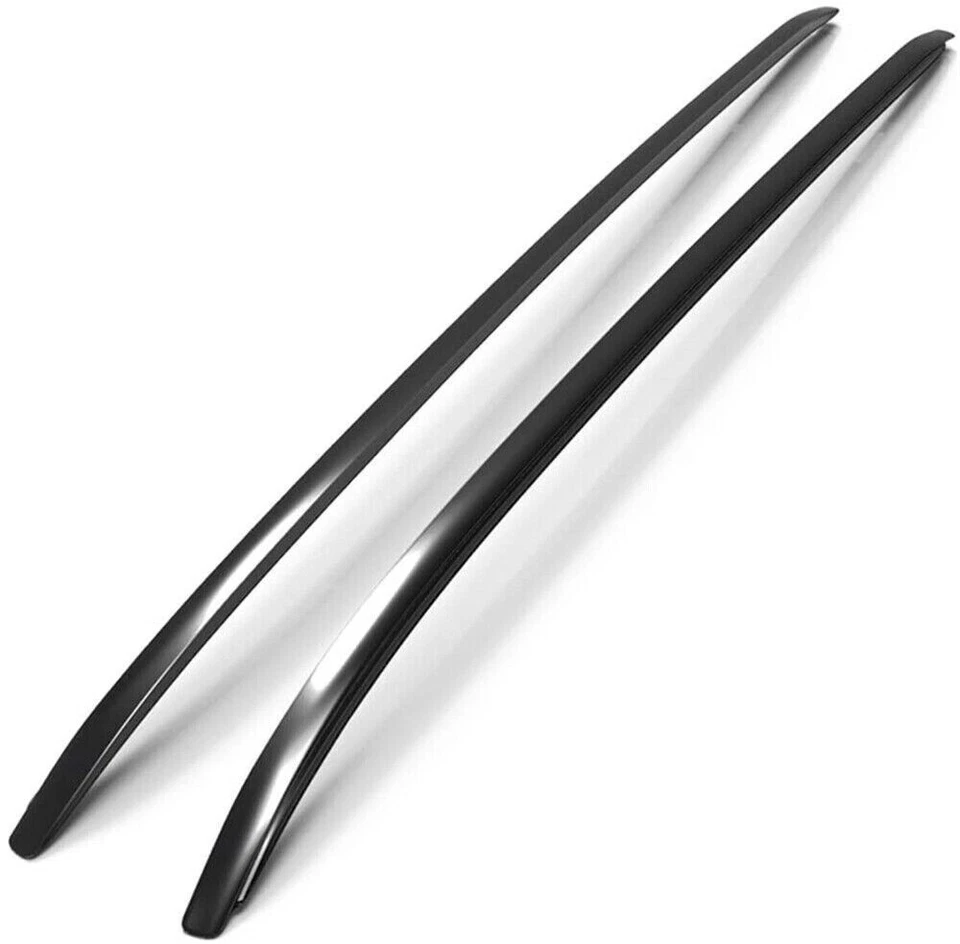 2 piezas apto para BMW X5 F15 2014 2015 2016-2018 barras de rieles laterales portaequipajes de techo Foto 2 de 4