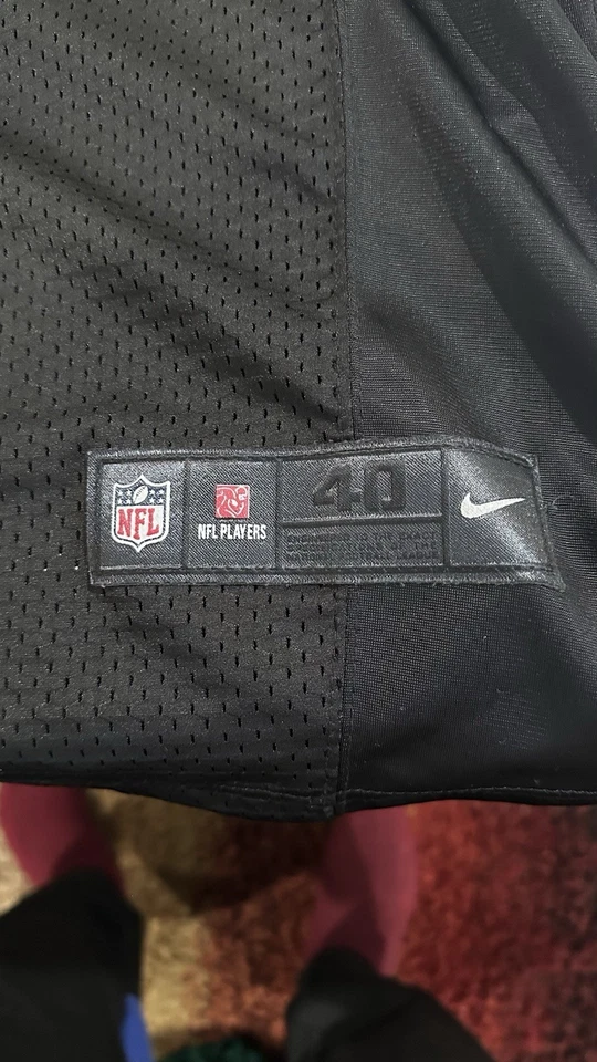 Camiseta negra para adultos Nike On Field Philadelphia Eagles LeSean McCoy # 25 talla 40 Foto 4 de 4