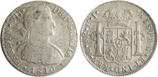 MEXICO 1810 HJ 8 REALES SILVER COIN (KM 110)