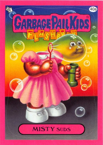 MISTY Suds [Pink] #40a 2011 Garbage Pail Kids card