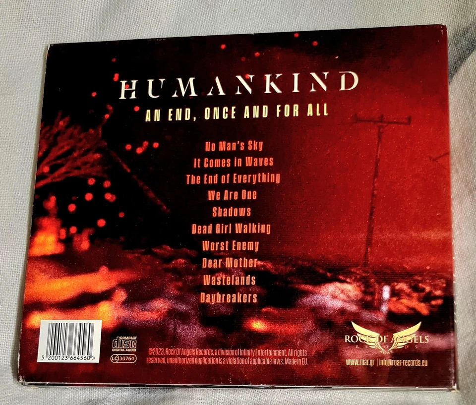 HUMANKIND - AN END, ONCE & FOR ALL *CD LIMITED * Album 2023 wie Neu Explicit - Bild 2 von 2
